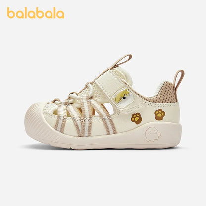 Balabala Toddler Casual Clogs Sandals, Low Top Mesh Footwear with Bionic Suction Cup Sole - Anti-Slip, Breathable, Comfortable round Toe for Baby Toddlers, Toddler Clogs