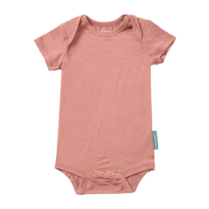 Purcomfy Supersoft Bamboo Short Sleeve Baby Bodysuits Comfortable Sleepers for Boys Girls, Eczema-Soothe Baby Sleepwear Clothing (0-24M),One Piece Infant