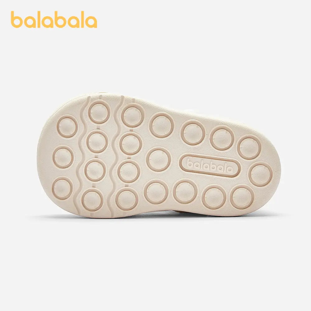 Balabala Toddler Casual Clogs Sandals, Low Top Mesh Footwear with Bionic Suction Cup Sole - Anti-Slip, Breathable, Comfortable round Toe for Baby Toddlers, Toddler Clogs