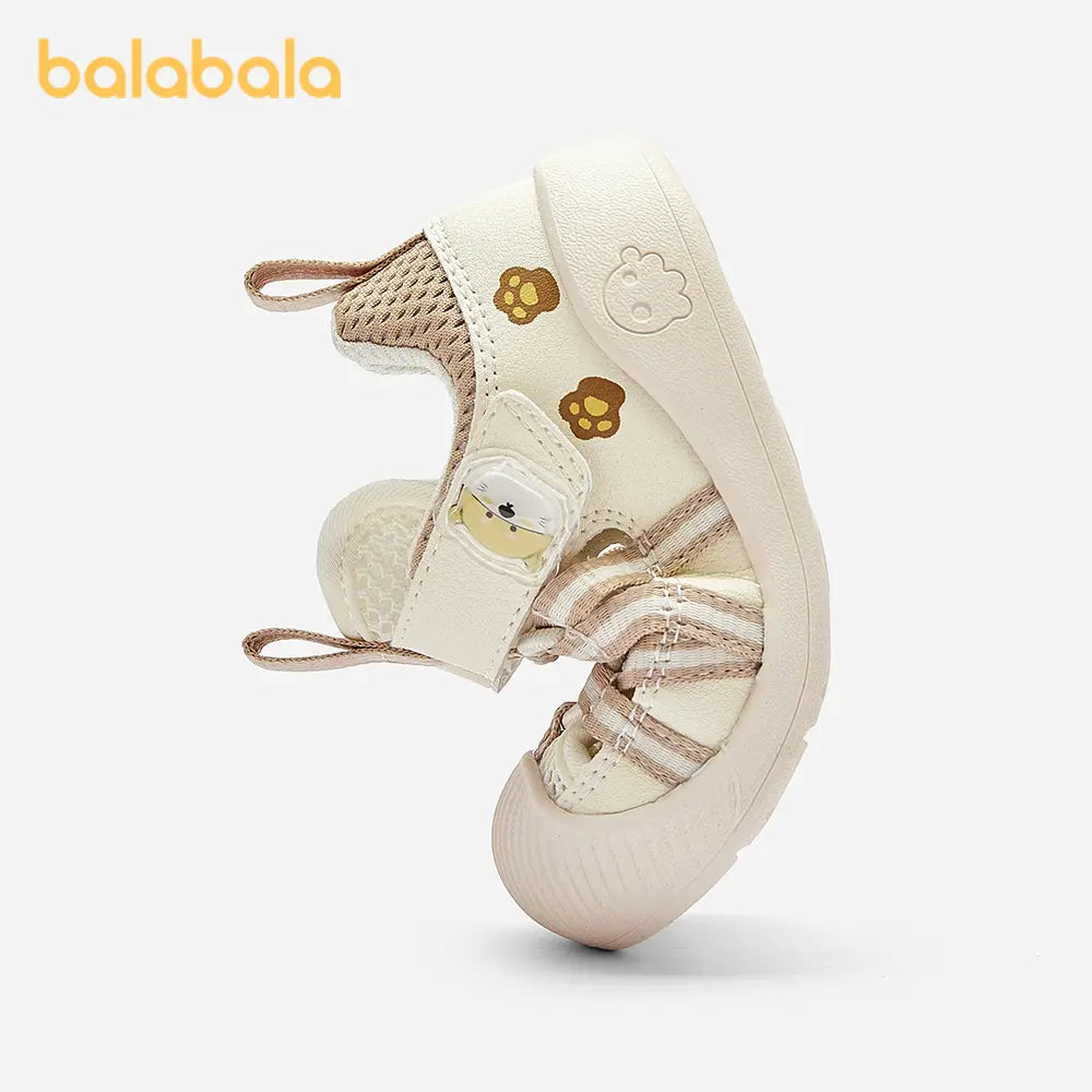 Balabala Toddler Casual Clogs Sandals, Low Top Mesh Footwear with Bionic Suction Cup Sole - Anti-Slip, Breathable, Comfortable round Toe for Baby Toddlers, Toddler Clogs