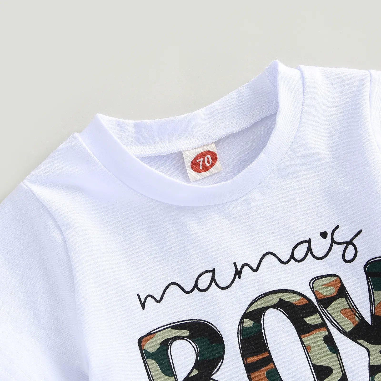 2025 Baby Boy 2-Piece Summer Outfit - Short-Sleeve Letter Print T-Shirt, Casual Shorts - Cute Infant Baby Clothing Set